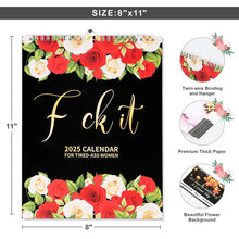 Load image into Gallery viewer, New 2025 Calendar with Fun Quotes and Planner