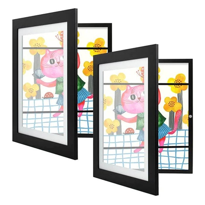 Front-Opening Changeable Picture Wooden Framed