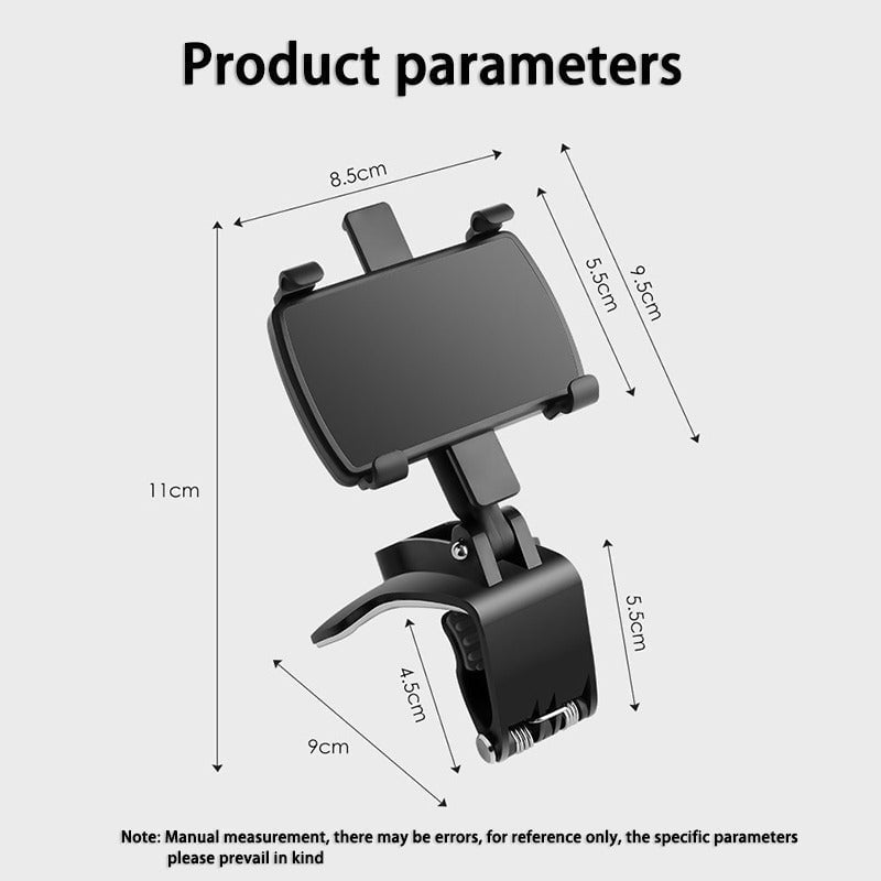 360 Degree Rotation Dashboard Car Phone Holder