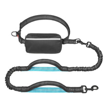 Load image into Gallery viewer, Hands Free Dog Leash With Zipper Pouch