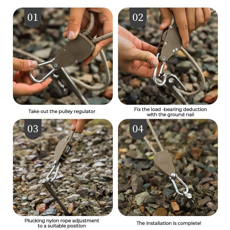 Windproof outdoor rope 5 meter