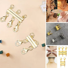 Load image into Gallery viewer, Necklace Separator for Layering Multi Necklace Layering Clasp