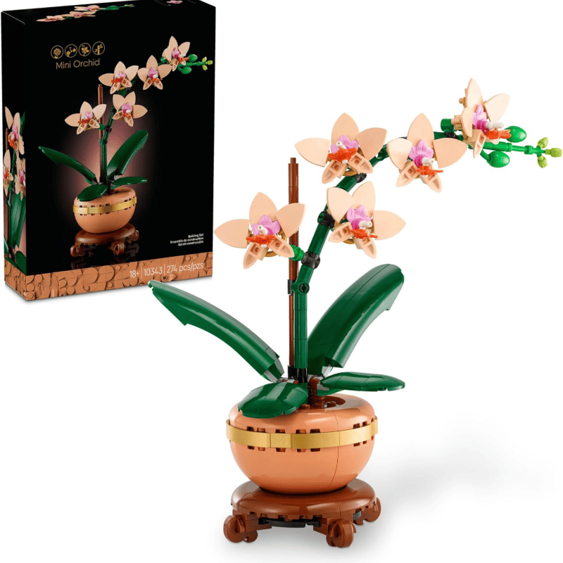 3D preserved flower assembly toy