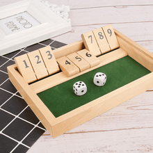 Load image into Gallery viewer, Shut The Box Game - Fun Table Math Game for Adults &amp; Kids