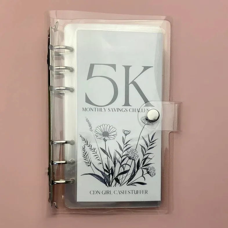 【Extra 50% OFF】12-Month Envelopes Money Saving Challenge Binder