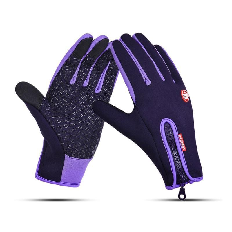 Winter gloves – windproof, waterproof, non-slip & touchscreen compatible (with optional USB heating function)