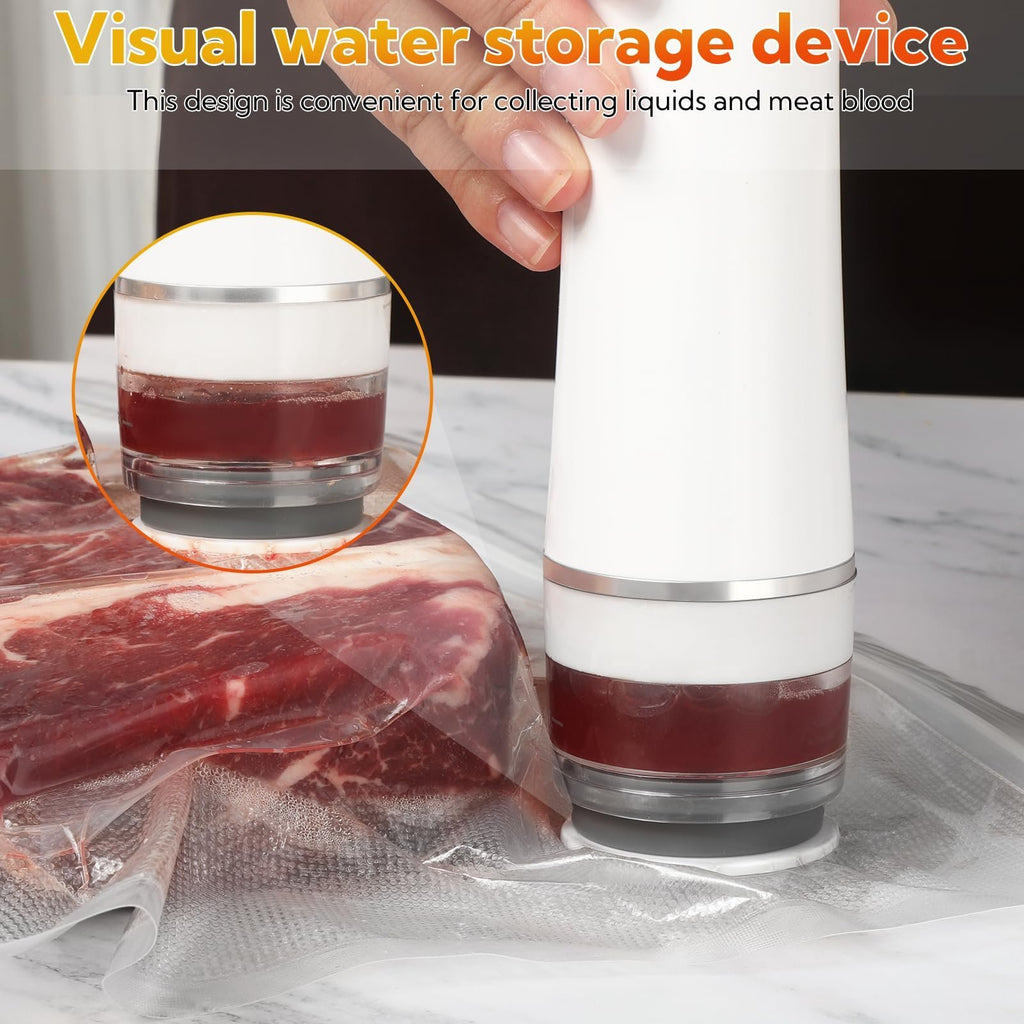 Sakerplus Vacuum Sealer with Reusable Bags