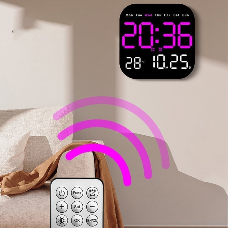 Aless™ Hangable Standalone Square Clock