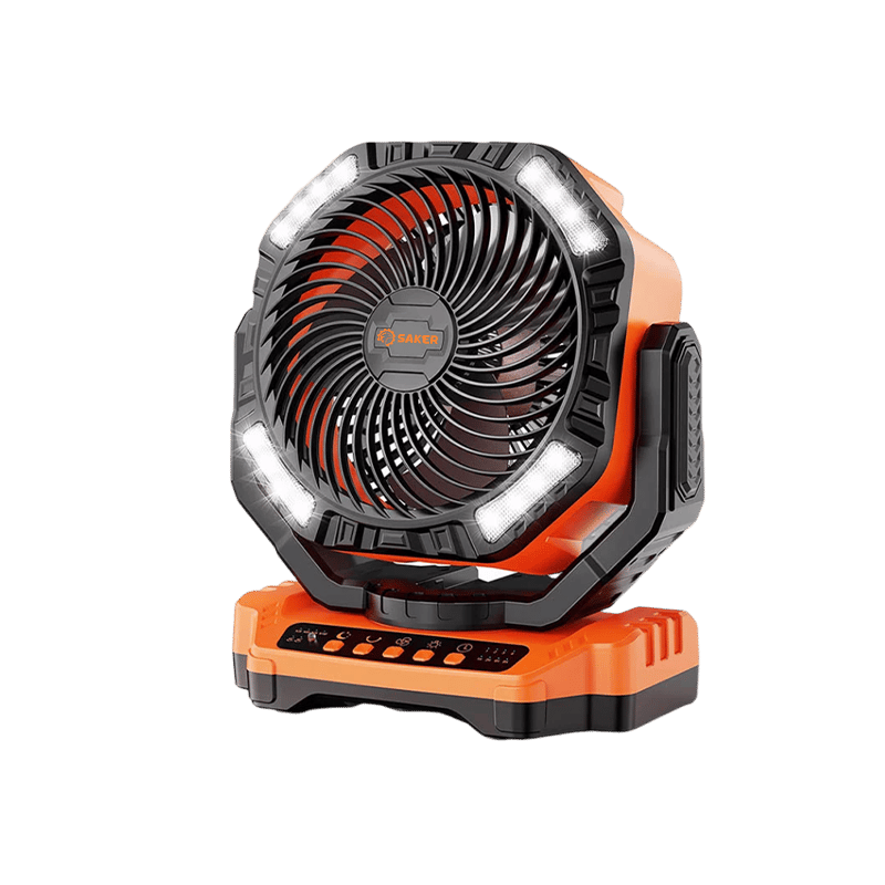 Outdoor Portable Cooling Fan - SAKER® Rechargeable Camping Fan