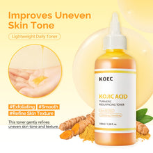 Load image into Gallery viewer, Kojic Acid Turmeric Toner for Face &amp; Body
