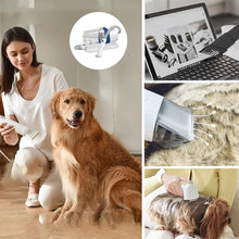 Load image into Gallery viewer, Pet Grooming Kit with 2.3L Vacuum Suction – Low Noise &amp; 5-in-1 Tools