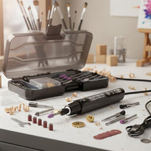 Load image into Gallery viewer, Mini Electric Rotary Tool Set with LED Light &amp; Digital Display