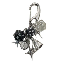 Load image into Gallery viewer, Creative dice keychain