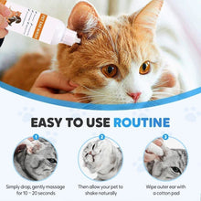 Load image into Gallery viewer, Pet Ear Cleaning Liquid (For Cats &amp; Dogs)