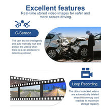 Load image into Gallery viewer, 4 Channel Dash Cam Front Rear