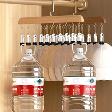 Load image into Gallery viewer, Wooden Hat Hanger Closet Organizer