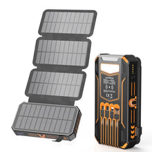Load image into Gallery viewer, Sakerplus Wireless Portable 30000 Solar Charger Power Bank