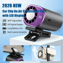 Load image into Gallery viewer, Sakerplus® 360° Rotating Semi-Cooling Clip Fan