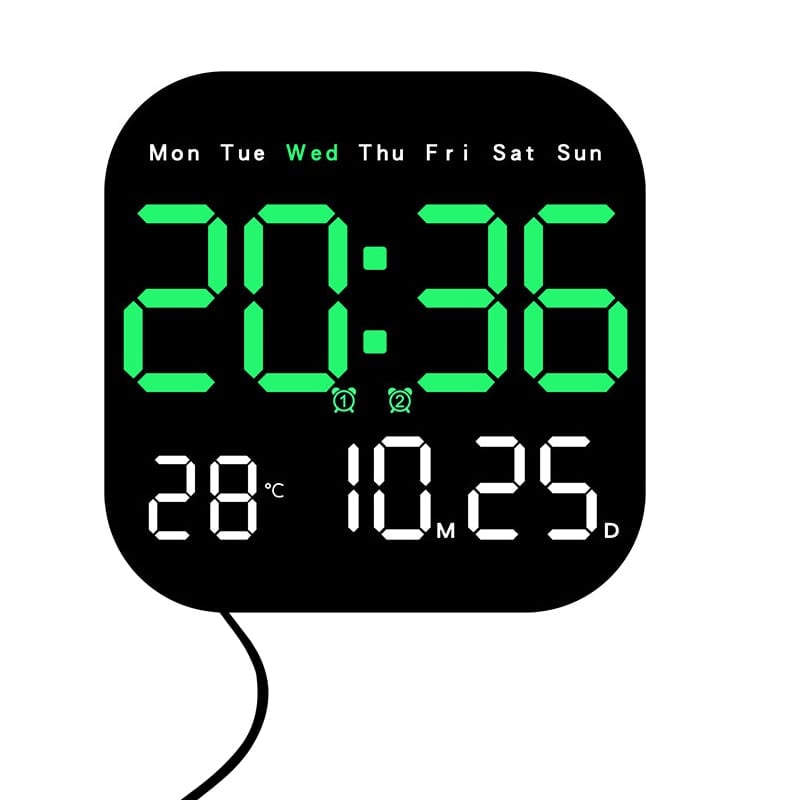 Aless™ Hangable Standalone Square Clock