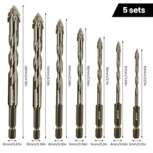 Load image into Gallery viewer, Four Blade Serrated Eccentric Drill
