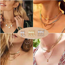 Load image into Gallery viewer, Necklace Separator for Layering Multi Necklace Layering Clasp