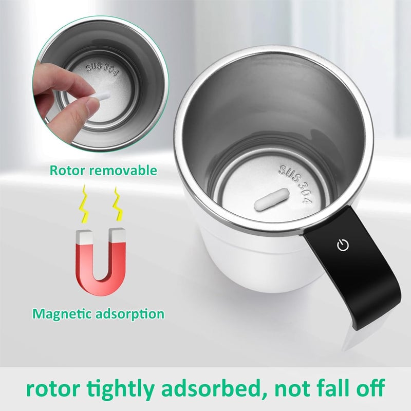 Rechargeable Temperature Display Automatic Mixing Cup