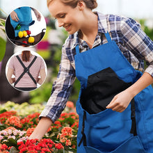 Load image into Gallery viewer, Deep Pocket Gardening Apron With Deep Kangaroo Release Pockets