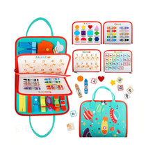 Load image into Gallery viewer, Toddler Felt Busy Board Montessori Toys