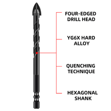 Load image into Gallery viewer, Hexagonal Shank Triangle Drill 10 pcs Set