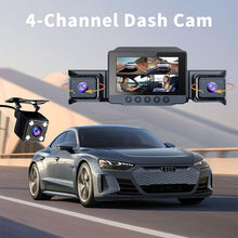 Load image into Gallery viewer, Sakerplus® 360 Front And Rear Dash Cam