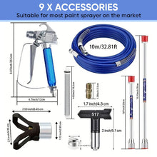 Load image into Gallery viewer, Sakerplus Airless Paint Sprayer Kit