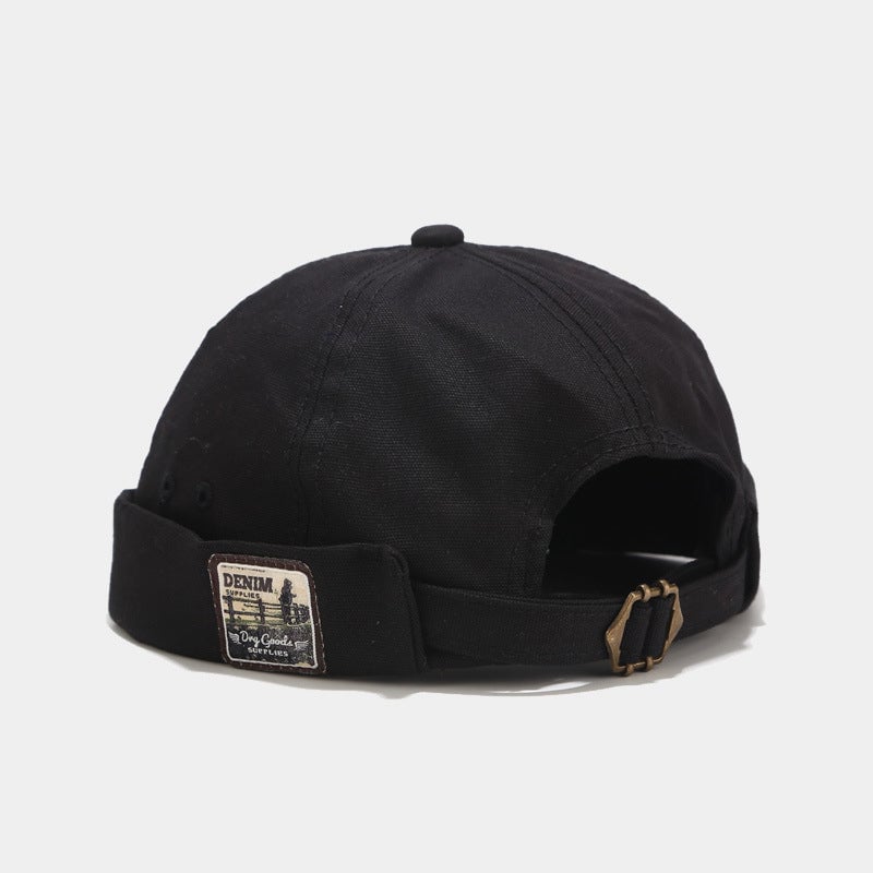 Vintage Cotton Skull Cap Hat