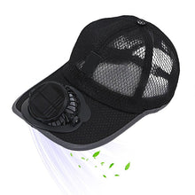 Load image into Gallery viewer, Sakerplus Solar Powered Cooling Fan Cap
