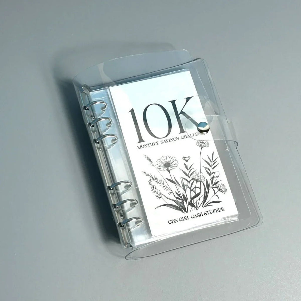 【Extra 50% OFF】12-Month Envelopes Money Saving Challenge Binder