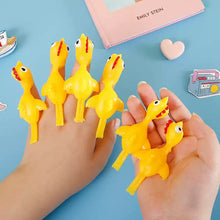 Load image into Gallery viewer, Slingshot Chicken Flying Finger Toy
