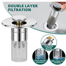 Load image into Gallery viewer, Stainless Steel Floor Drain Filter