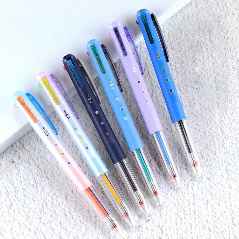 Three-Color Retractable Gel Pen