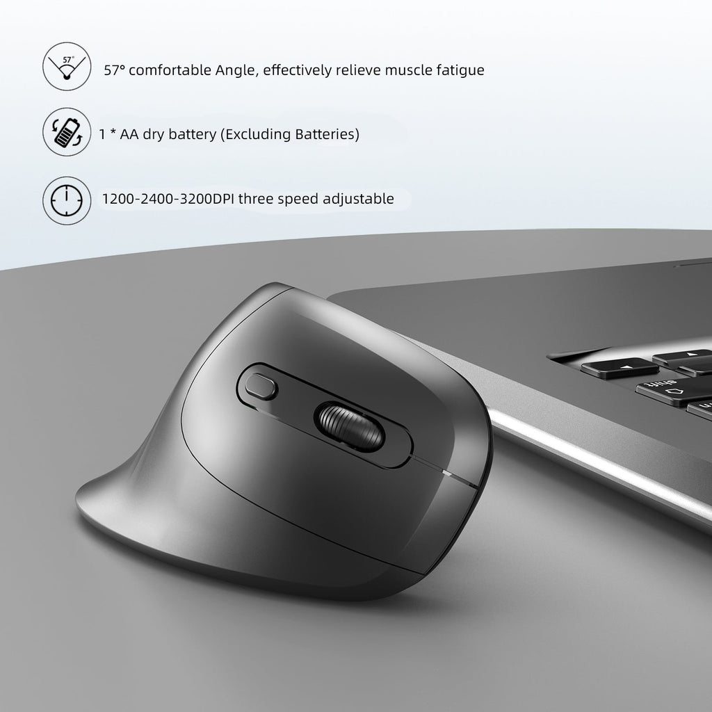Aless™ Wireless Ergonomic Vertical Mouse