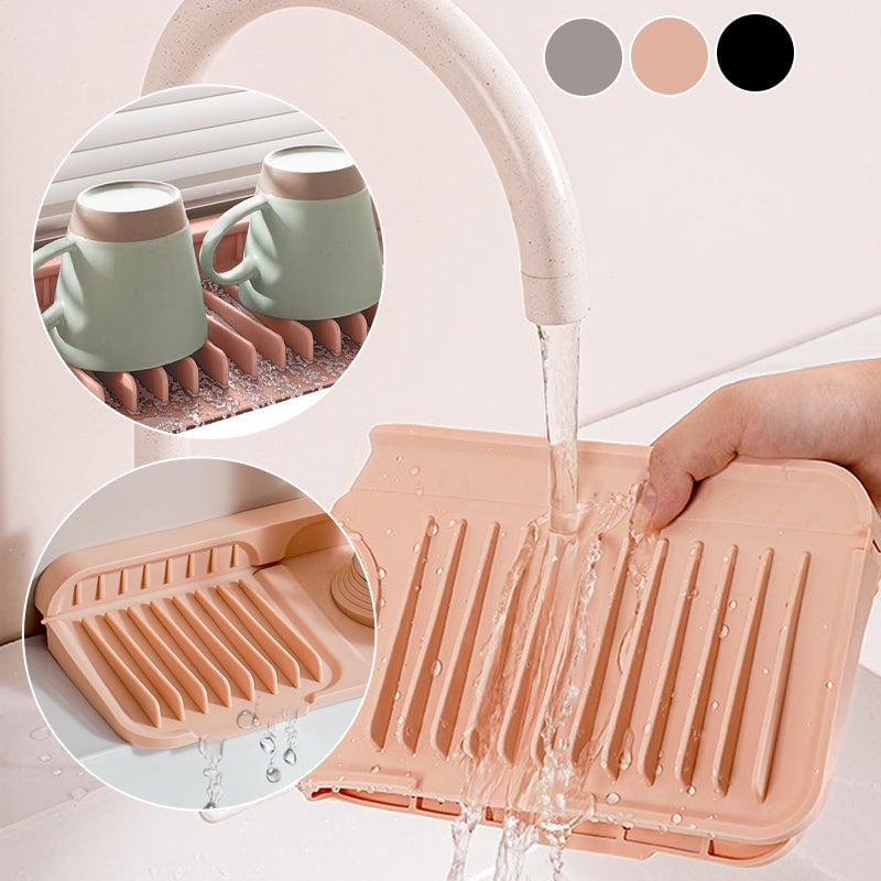 Button Silicone Faucet Drain Pad