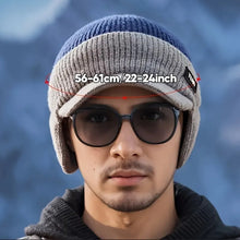 Load image into Gallery viewer, Windproof Thermal Cap with Visor
