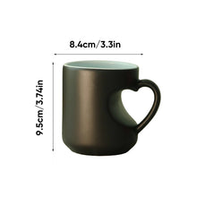 Load image into Gallery viewer, Heart-shaped Color-changing Ceramic Mug