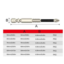 Load image into Gallery viewer, High-Magnetic Screwdriver Drill Bit Set