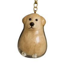 Load image into Gallery viewer, A cute puppy-shaped fur storage keychain