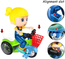 Load image into Gallery viewer, Stunt Spin Dance Electric Tricycle Toy