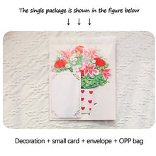 Load image into Gallery viewer, Paper Love 3D Cherry Blossom Flower Bouquet