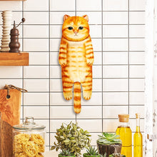 Load image into Gallery viewer, Cute Cat Hand Towel
