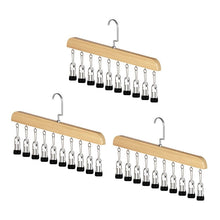 Load image into Gallery viewer, Wooden Hat Hanger Closet Organizer