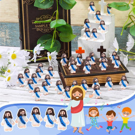 【Extra 10% Off】Mini Jesus Figurines With Jesus love You Slogan