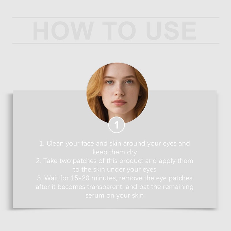 Collagen Infusion Tightening Eye Patches – 8 Box (1 Pair per Sachet)