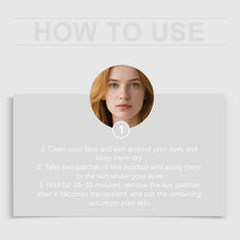 Load image into Gallery viewer, Collagen Infusion Tightening Eye Patches – 8 Box (1 Pair per Sachet)